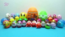 35 Min Surprise Eggs Toy! Kinder Egg! Dinosaur, Frozen, Barbie ! Bóc Trứng Thần Kỳ ! World Kids!