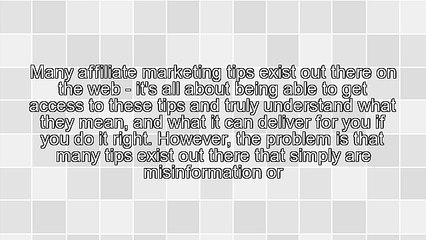 Affiliate Marketing Tips You Should Avoid