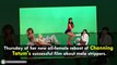 Jenna Dewan,Chrissy Teigen, Olivia Munn, Does Magic Mike Parody with Ellen DeGeneres