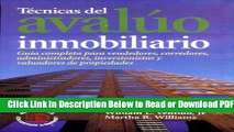 [Get] TÃ©cnicas del avalÃºo inmobiliario: guÃ­a completa para vendedores, inversionistas y