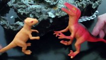 Juguetes de dinosaurios en español para niños /Video para niños