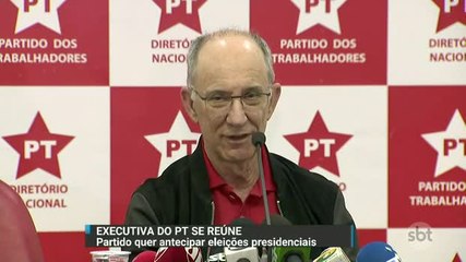 PT quer antecipar eleições presidenciais