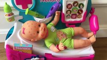 Baby Doll Syringe Injection in Real Life Funny Toys Videos for Kids part#1