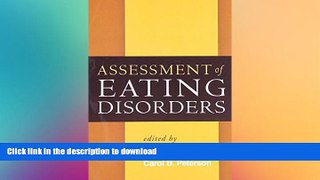 FAVORITE BOOK  Assessment of Eating Disorders  BOOK ONLINE