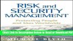 [Get] Risk and Security Management: Protecting People and Sites Worldwide Popular New