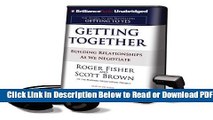 [Get] Getting Together: Building Relationships as We Negotiate [With Earbuds] (Playaway Adult