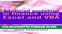 [PDF] Advanced modelling in finance using Excel and VBA Full Online