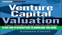 [PDF] Venture Capital Valuation,   Website: Case Studies and Methodology Popular Collection
