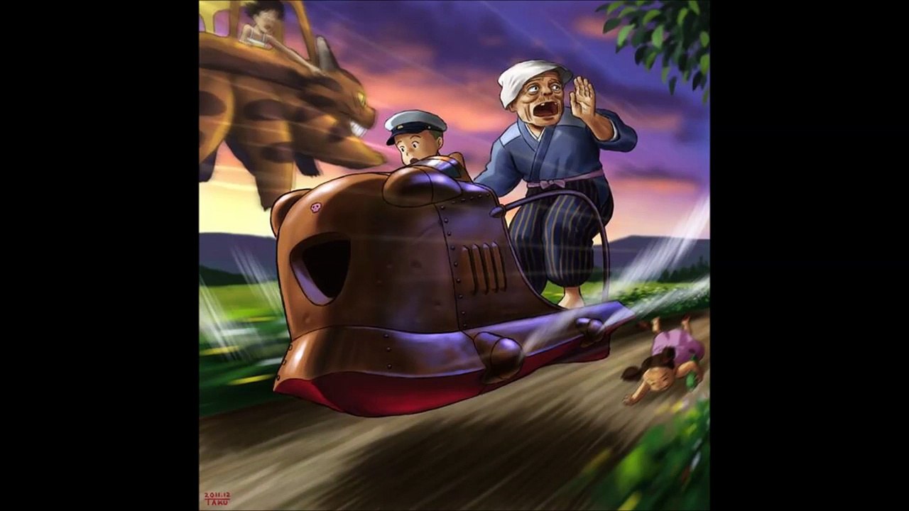 ジブリ イラスト となりのトトロの面白可愛いネタ画像19連発！⑤ メイが花じゃなく鼻を持ってくるｗｗ 相互チャンネル登録