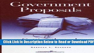 [Get] Government Proposals: Cutting Through the Chaos Popular New