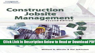[PDF] Construction Jobsite Management Popular Online