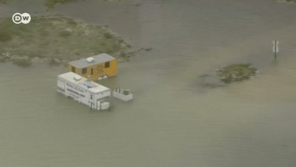 Ураган "Эрмина" бушует во Флориде (03.09.2016)