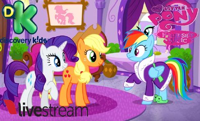 (Livestream ). My Little Pony Fim. Temporada 6 Ep 127 ''El Día Libre de Applejack''  Discovery Kids