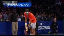 Roger Federer se fait lober et battre par un gamin !