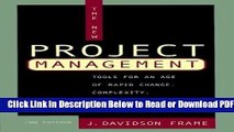 [Get] The New Project Management: Tools for an Age of Rapid Change, Complexity, and Other Business