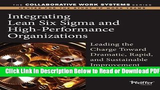 [Get] Integrating Lean Six Sigma and High-Performance Organizations: Leading the Charge Toward