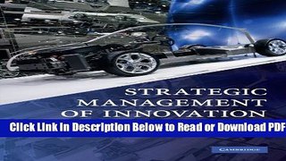[Get] Strategic Management of Innovation and Design Free New