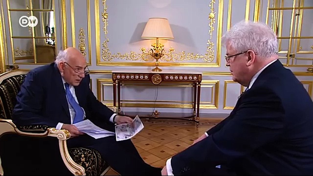 ЛЕГЕНДАРНЫЙ ТЕЛЕВЕДУЩИЙ DW РАЗБИЛ НА ГОЛОВУ ПОСТПРЕДА РОССИИ ПРИ ЕС ЧИЖОВА