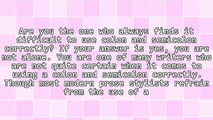Colon vs. Semicolon: Key Differences Explained 📚