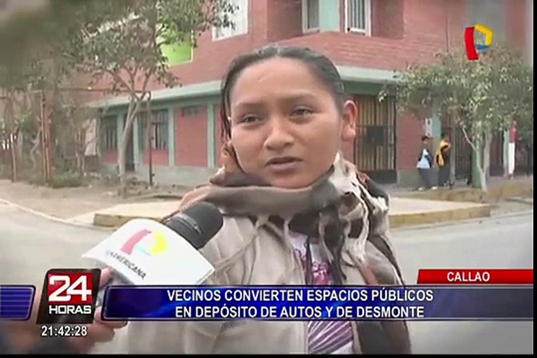 Callao: vecinos convierten espacios públicos en depósito de autos y de desmonte