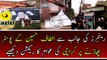 Rangers Removing Posters Of Altaf Hussain From Karachi