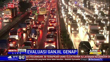 Download Video: Sistem Ganjil Genap, Kemacetan Jalan Gatot Subroto Berkurang