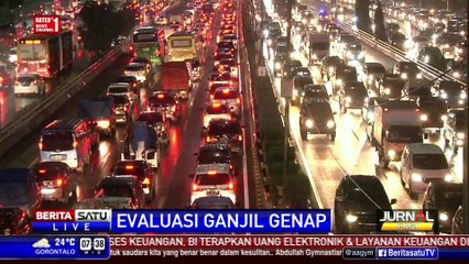 Sistem Ganjil Genap, Kemacetan Jalan Gatot Subroto Berkurang