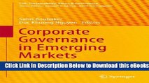 [Reads] Corporate Governance in Emerging Markets: Theories, Practices and Cases (CSR,