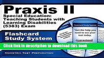 Read Praxis II Special Education: Teaching Students with Learning Disabilities (5383) Exam