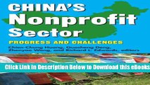 [Reads] China s Nonprofit Sector: Progress and Challenges (Asian Studies) Free Books