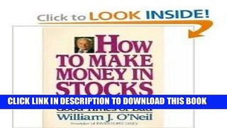 [PDF] How to Make Money In Stocks 1st (first) edition Text Only Full Online
