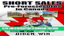 [PDF] Short Sales and Pre-Foreclosures in Canada Full Online