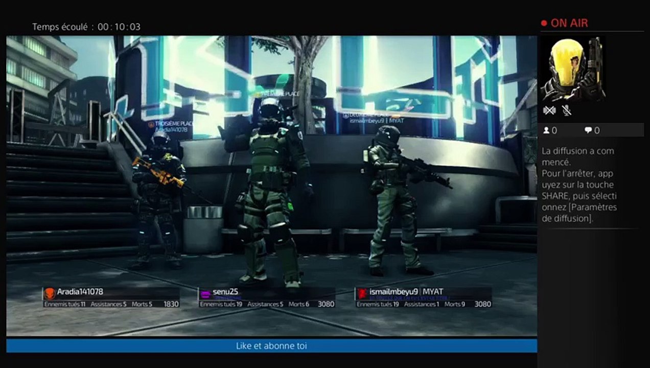 Diffusion PS4 en direct de Adlene93300