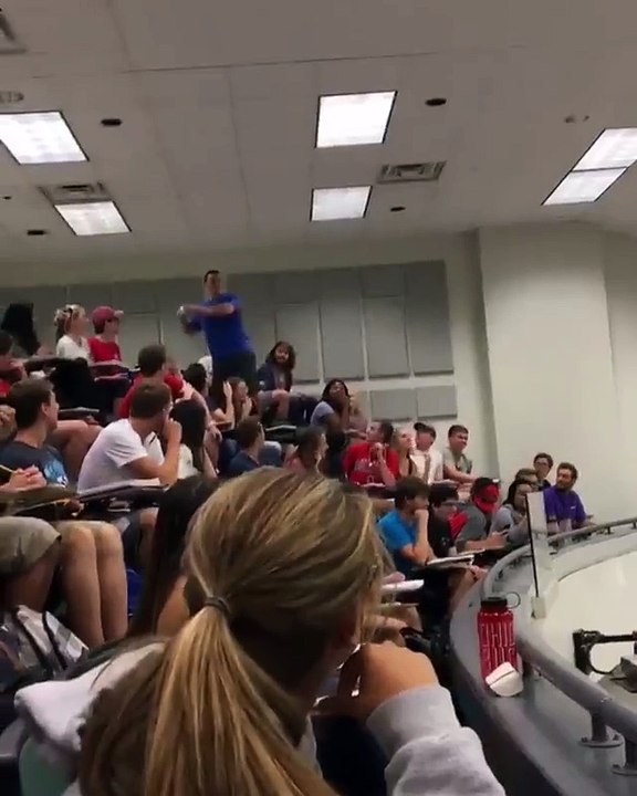 When you get the whole class an A on the test