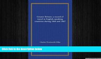 READ book  Greater Britain: a record of travel in English-speaking countries during 1866 and