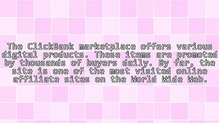 Shopping At Its Best: The ClickBank Marketplace
