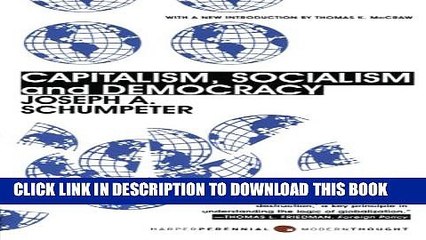 [PDF] Capitalism, Socialism, and Democracy: Third Edition Full Collection