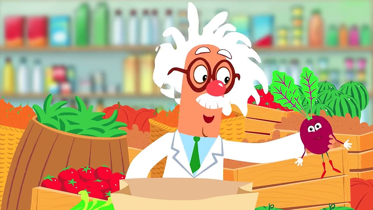 Песенка для детей - ОВОЩИ - Синий Трактор - Развивающие мультики для малышей