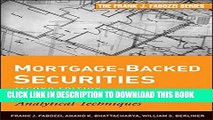 [PDF] Mortgage-Backed Securities: Products, Structuring, and Analytical Techniques Full Online