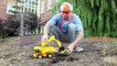 Dump Truck and Excavator Counting | Learn to Count with Blippi Toys
