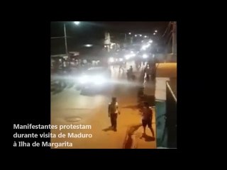 Maduro é vaiado e perseguido por manifestantes na Venezuela. Dezenas de pessoas são detidas