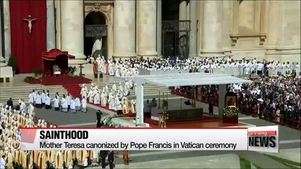 Mother Teresa declared a saint in Vatican ceremony