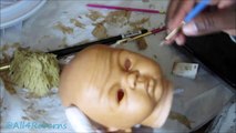 Speed Painting Reborn Baby Dolls! I Reborn Baby Doll Bailey! I All4Reborns.com Reborn Baby Dolls!