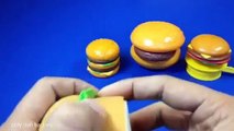 play doh mcdonalds restaurant playset with cookie monster barbie mold burgers fries - episode 82