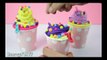 Play Doh Barbie Ice Cream Cups with Dippin Dots Surprise Eggs Toys Unboxing Fun
