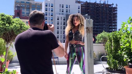 Lana Summer Rae and JoJo invade NYC for a rooftop photo shoot