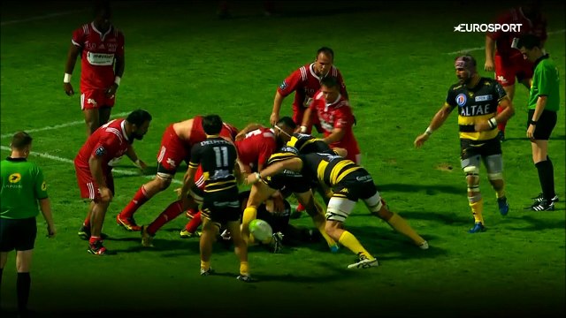 SITE OFFICIEL STADE MONTOS RUGBY - ESSAI 1 A. ORMAECHEA - STADE MONTOIS vs DAX