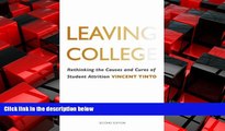 Enjoyed Read Leaving College: Rethinking the Causes and Cures of Student Attrition