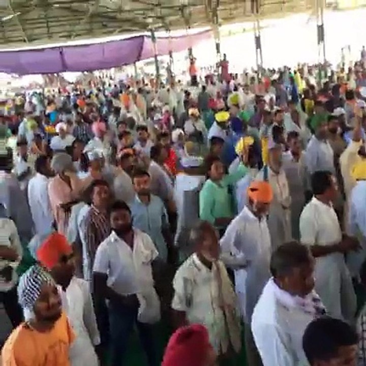 ਮਲੋਟ ਤੋਂ 'ਆਪ' ਸਾਂਸਦ ਭਗਵੰਤ ਮਾਨ ਦੀ 'ਬਾਦਲ ਭਜਾਓ, ਪੰਜਾਬ ਬਚਾਓ' ਜਨਸਭਾ