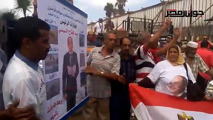 وقفة بالقائد إبراهيم بالإسكندرية تطالب السيسي بالترشح لفترة رئاسية ثانية